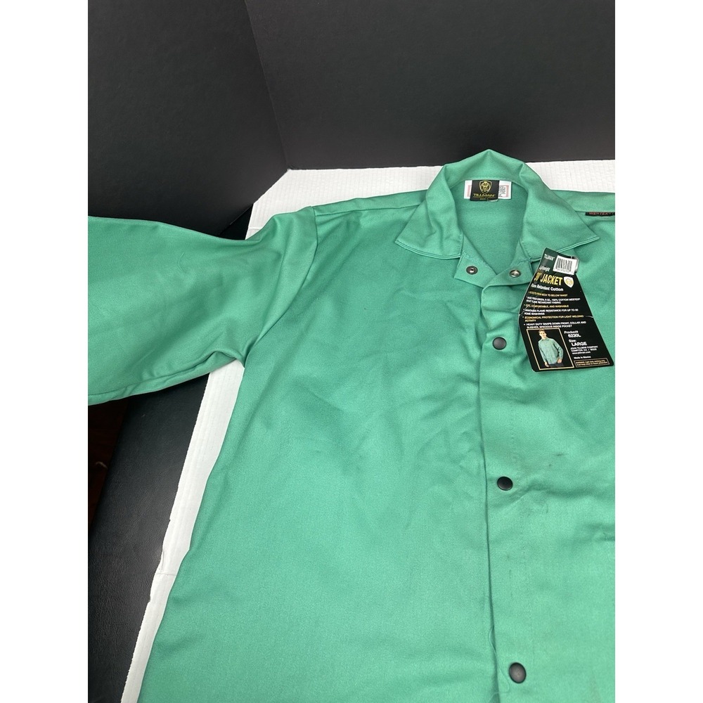 NEW! Tillman 6230 L Flame Retardant Welding Jacket Coat 30" Size Large - Picture 2 of 5